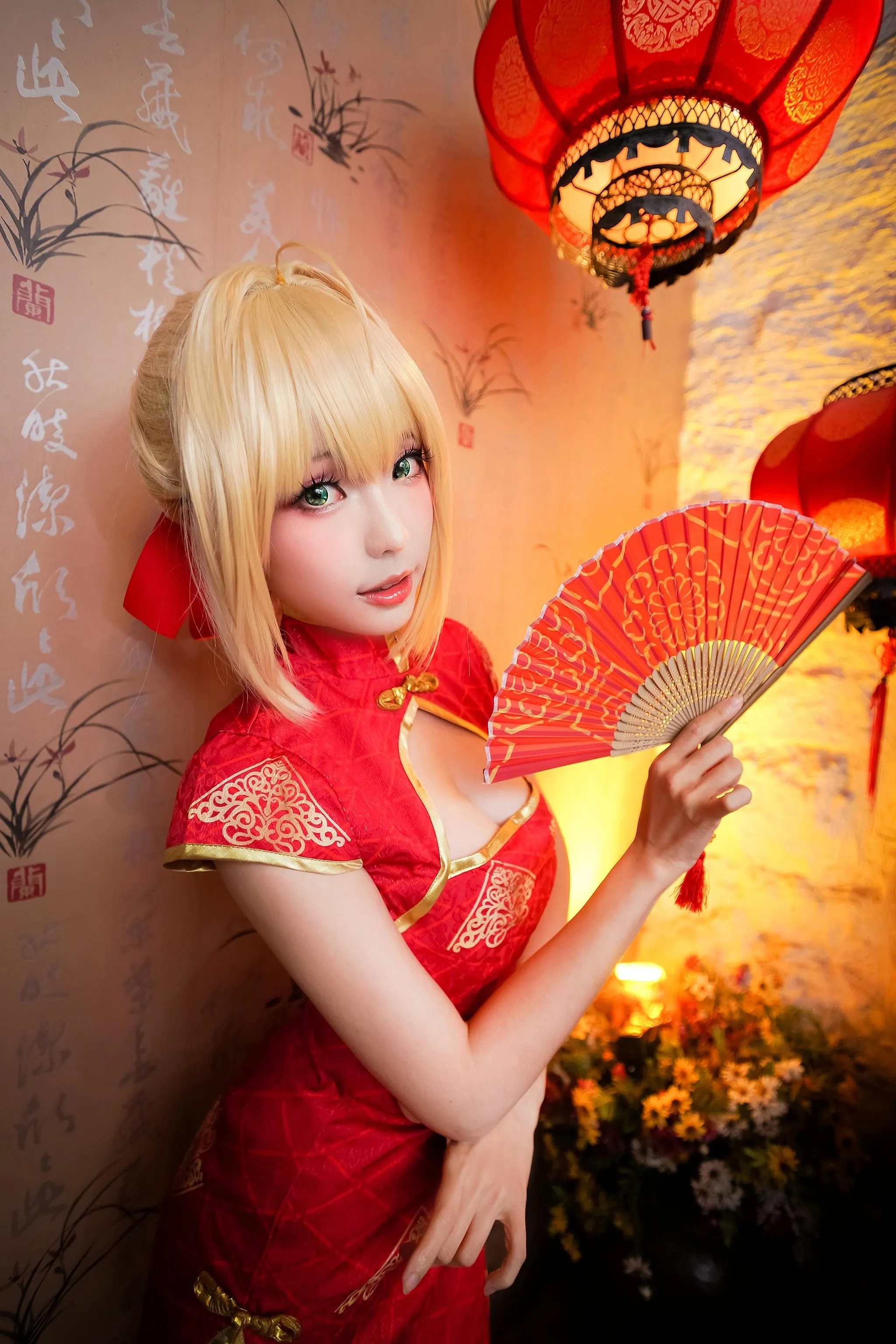 ElyEE子 – NO.61 saber-红旗袍 [21P]插图5